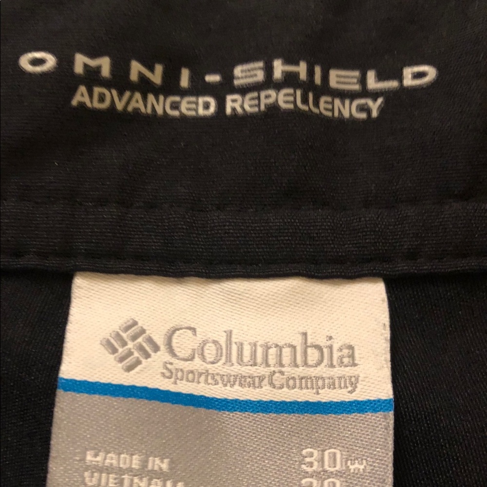 Columbia Sportswear Omni-Shield Black Men Pant $12